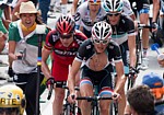 Frank Schleck pendant la dix-neuvi�me �tape du Tour de France 2011